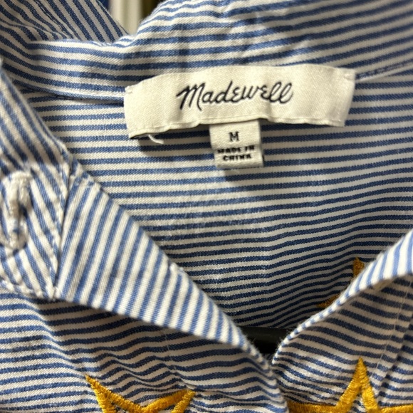 Madewell Star Button-up - Size M - Picture 3 of 3